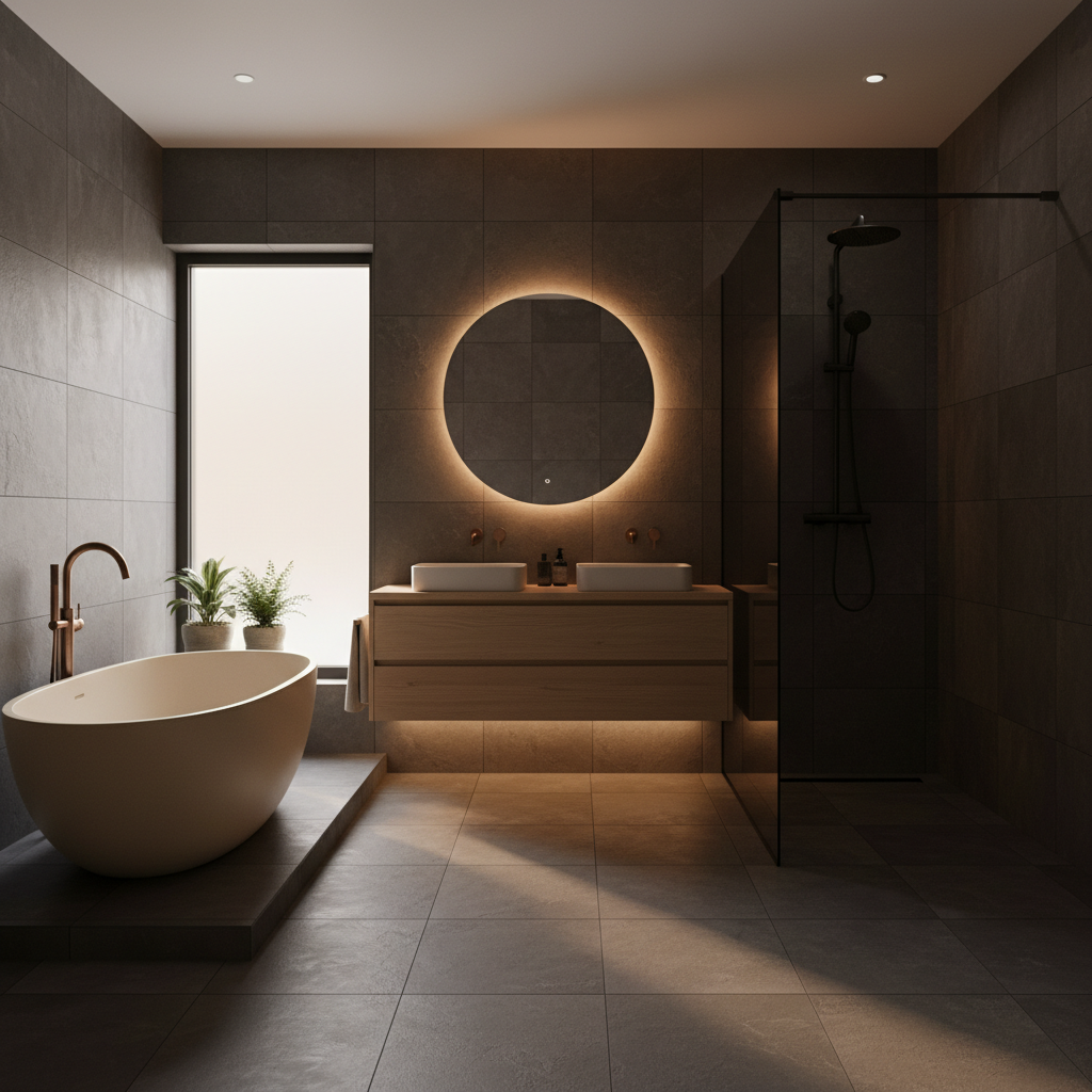 Walk-in badkamer