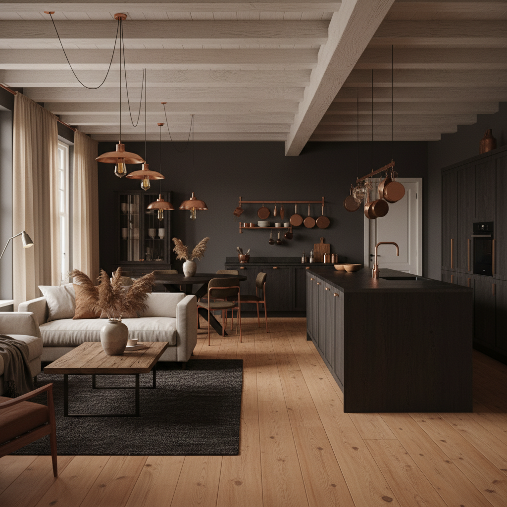 Open plan interieur
