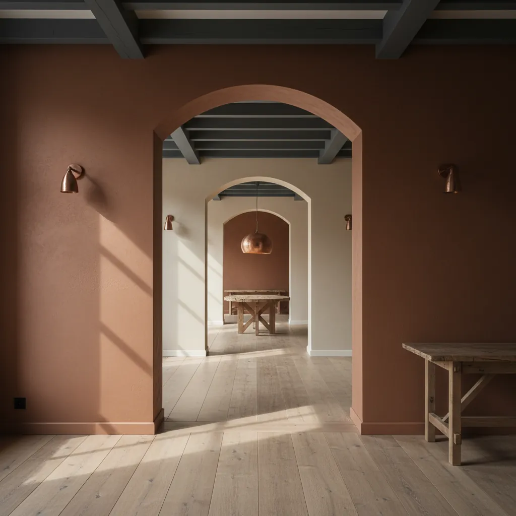 Doorkijk meerdere kamers