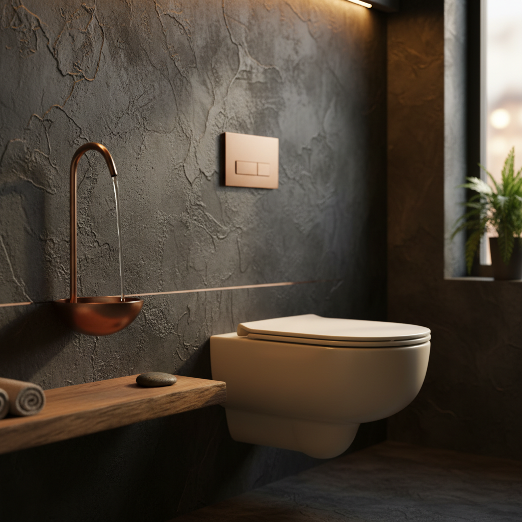 Hangtoilet detail