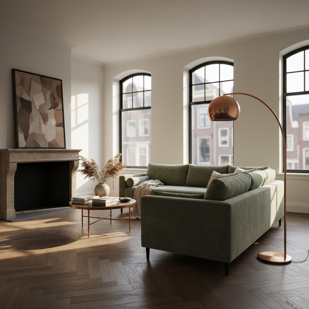 Woonkamer in stijl