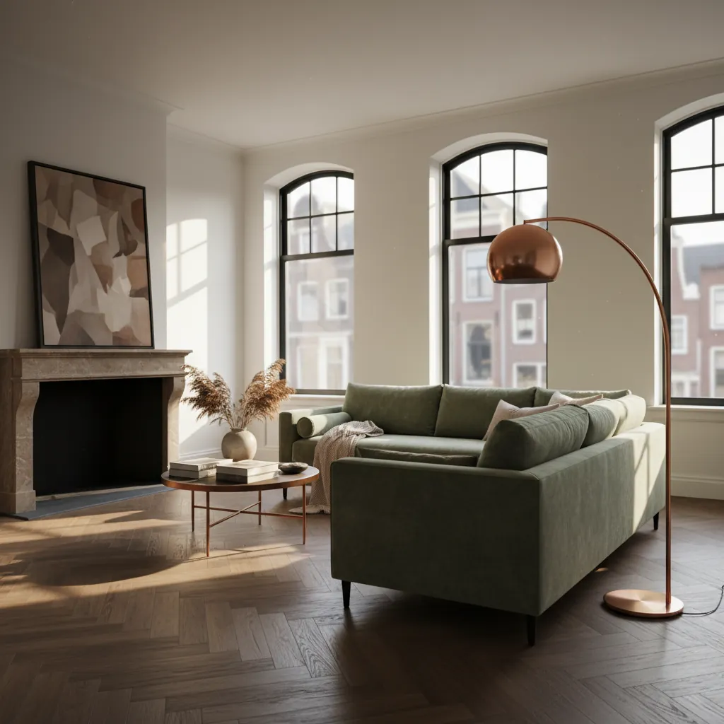 Woonkamer in stijl